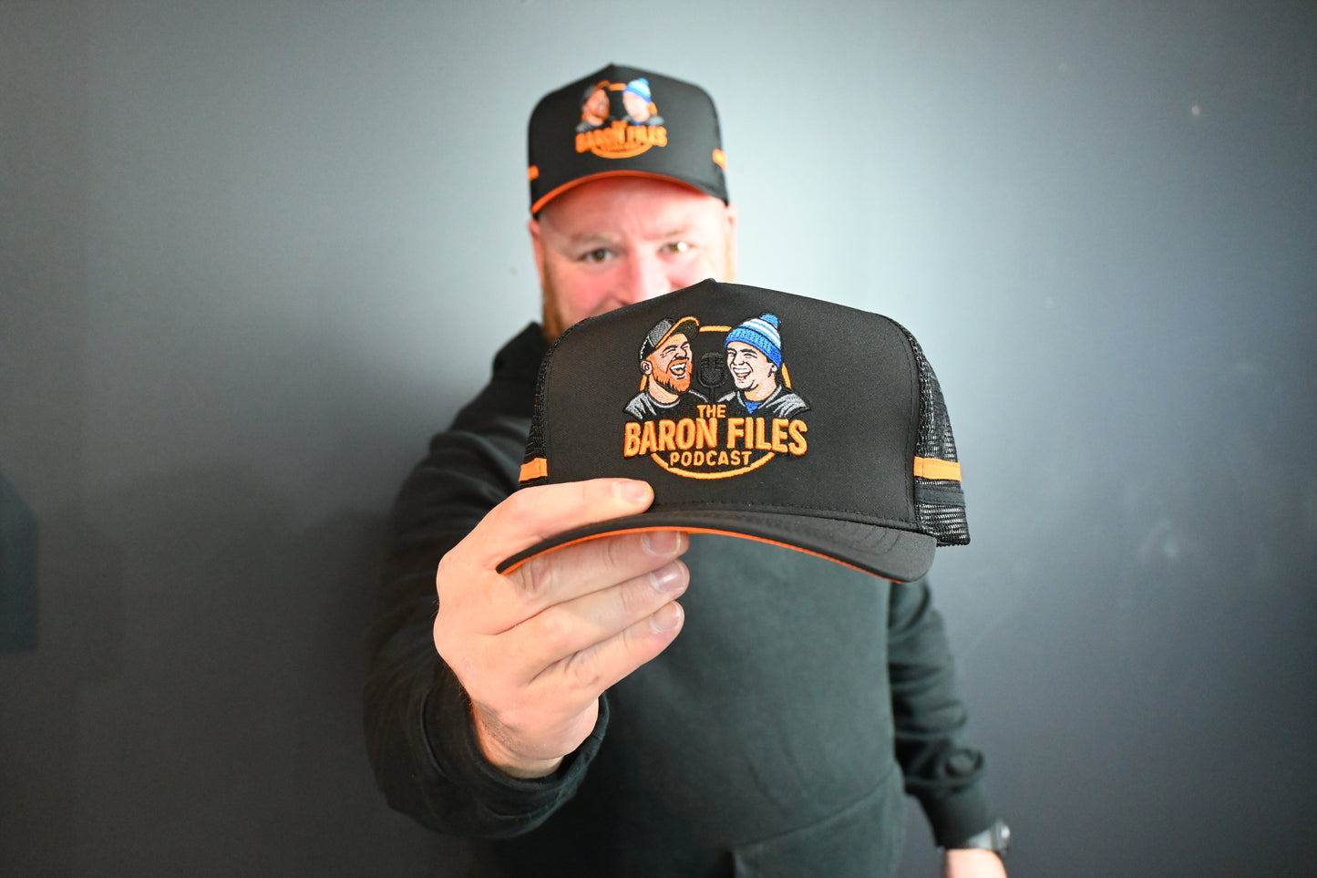 The Baron Files Podcast Trucker Cap