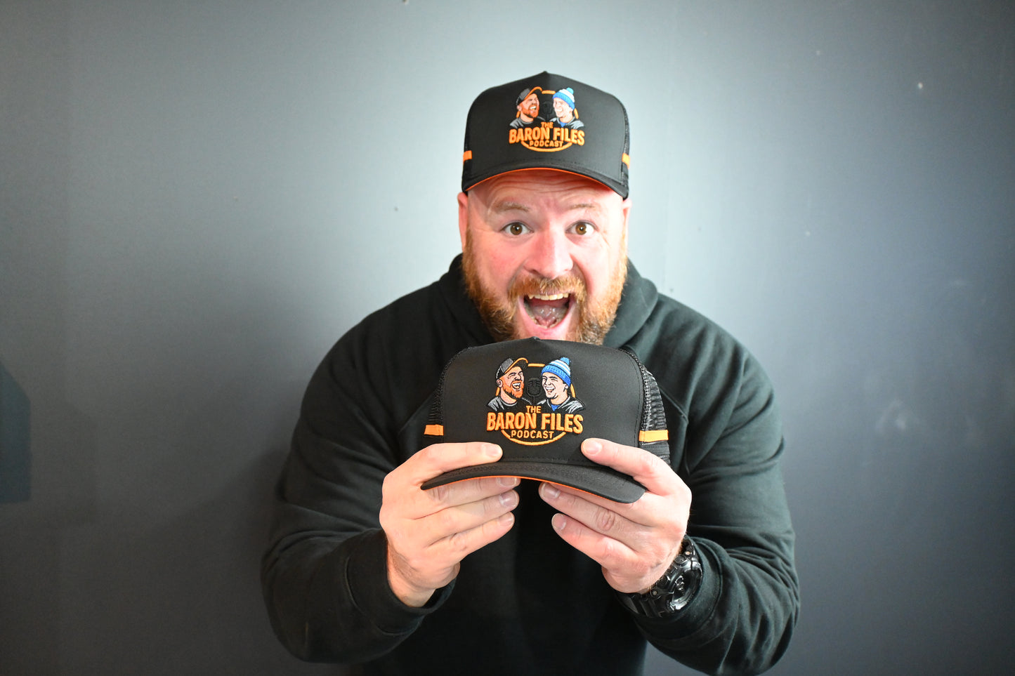 The Baron Files Podcast Trucker Cap