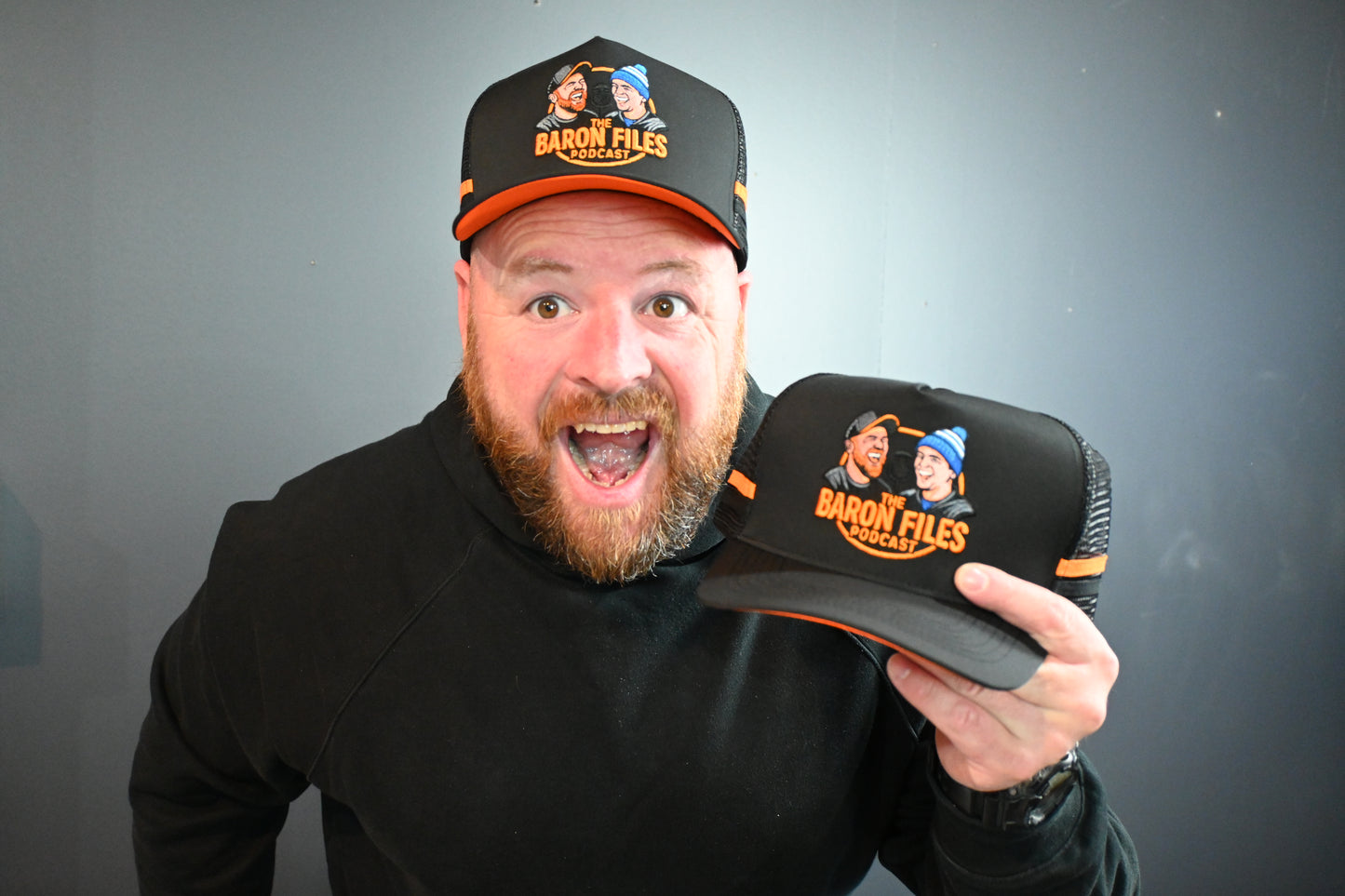 The Baron Files Podcast Trucker Cap