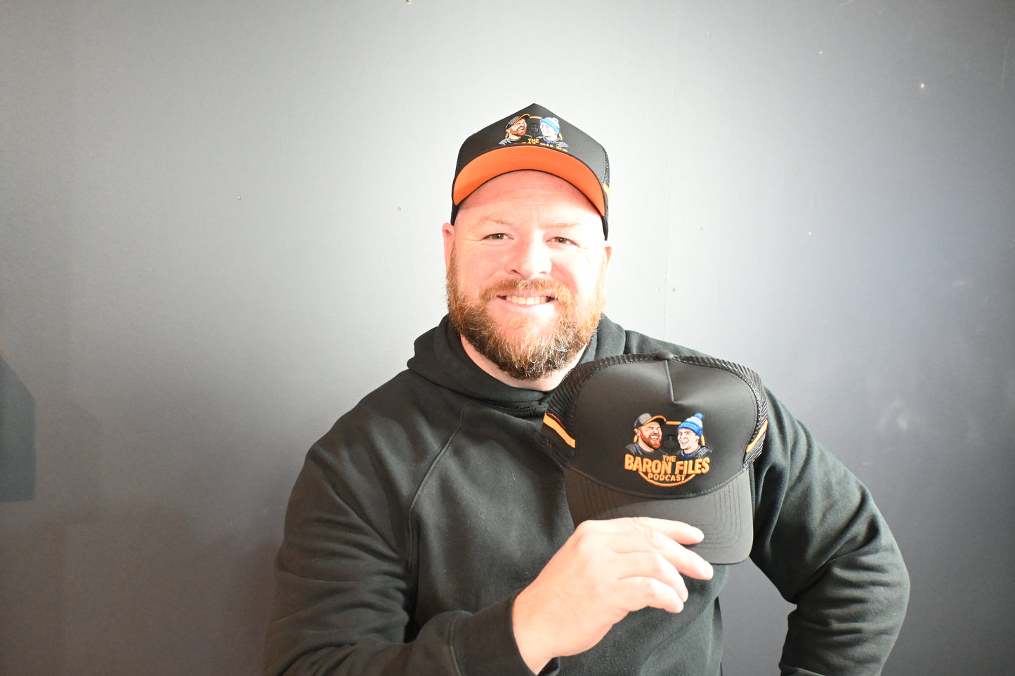 The Baron Files Podcast Trucker Cap